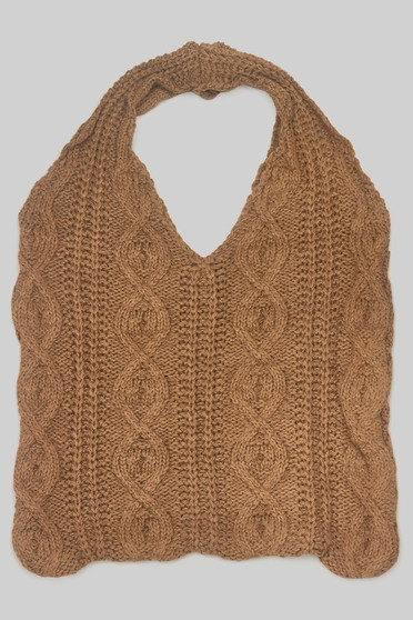 Cable Weave Tote Bag