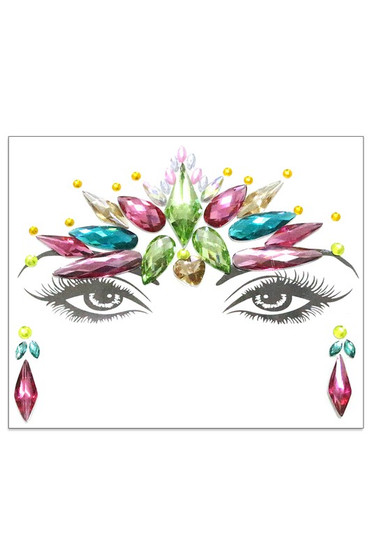 Marquise Jewels Face Stickers - #KP19248-0