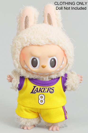 8 Kobe Bryant Lakers Labubu Outfit