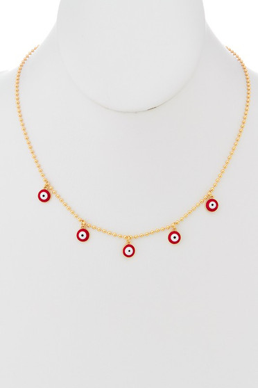 Dainty Evil Eye Necklace