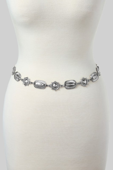 Rectangle And Circle Chain Link Belt