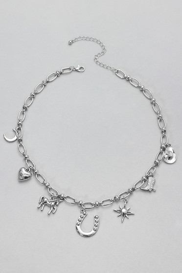 Seven Western Charm Chain Necklace