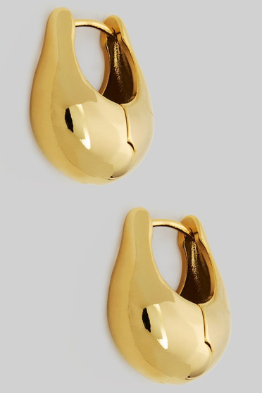 Cute Chubby Hinge Hoops