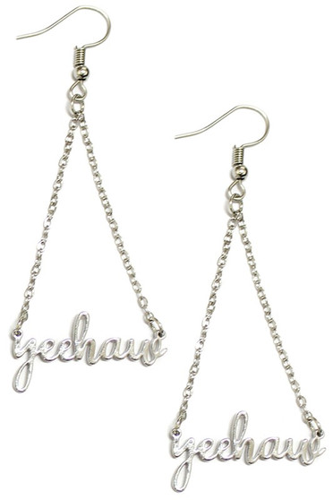 Yeehaw Chain Drop Earrings