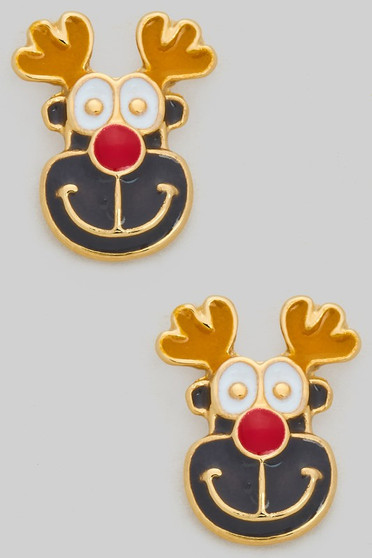 Rudolph Reindeer Clip Ons
