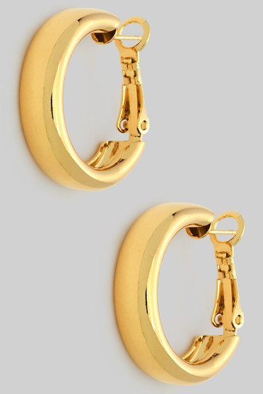 One Inch Brass Hoops