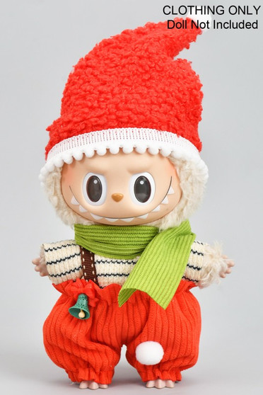 Four Piece Christmas Labubu Outfit