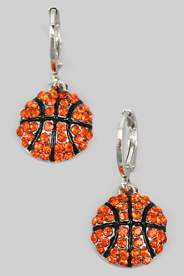 Pave Basketball Huggies