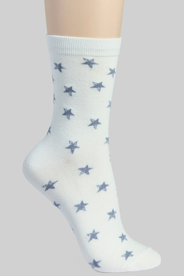 Star Print Socks