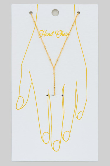 Brass Ball Station Hand Chain