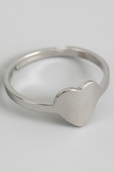Adjustable Heart Ring