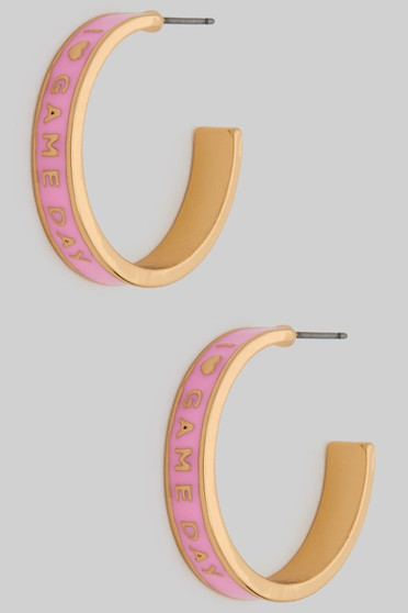 I Love Gameday Colored Hoops