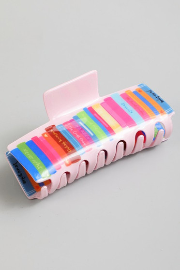 Book Shelf Hair Clip