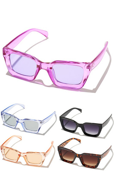 Square Retro Assorted Sunglasses