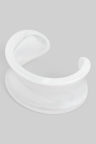 Acrylic Resin Cuff Bracelet