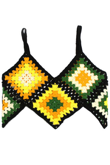 Crochet Diamond Design Top