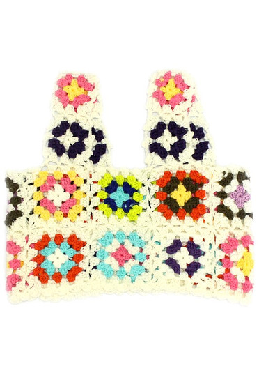 Granny Square Crochet Top