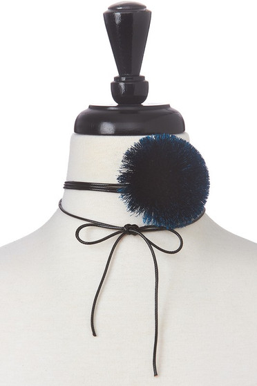 Tassel Wrap Choker Necklace