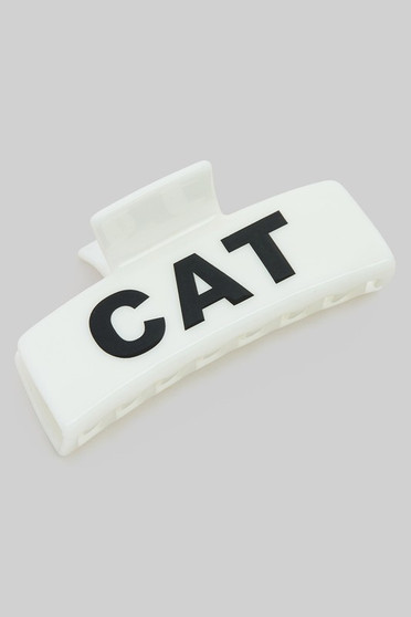 Cat Mom Rectangular Hair Clip