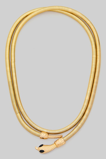 Snake Metal Flexible Necklace/Bracelet