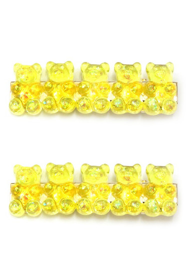 Teddy Bear Hair Pin Set
