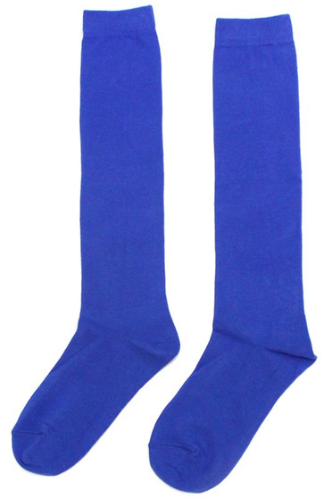 Solid Knee High Socks