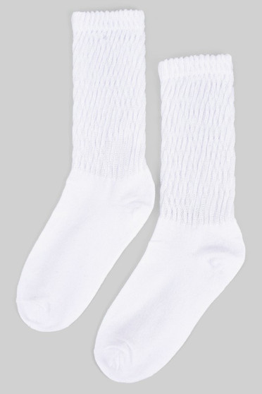 Ribbed Cotton Blend Socks