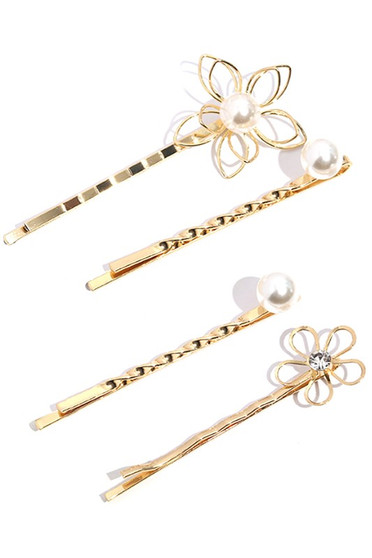 Flower Hair Pin Set