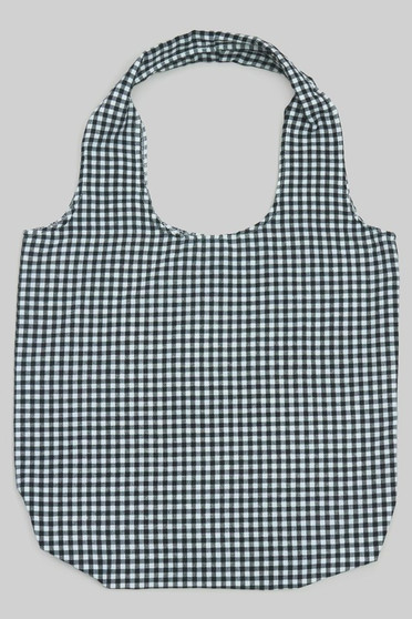 Gingham Plaid Tote Bag