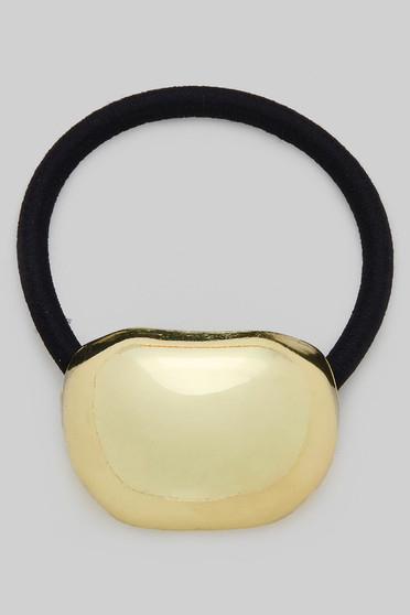 Metal Dome Hair Tie