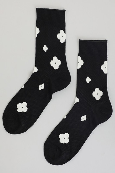 Breathable Clover Flower Socks