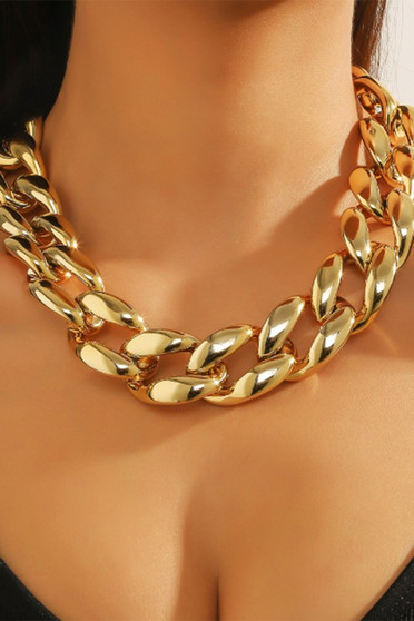 Lightweight Chunky Cuban Link Necklace