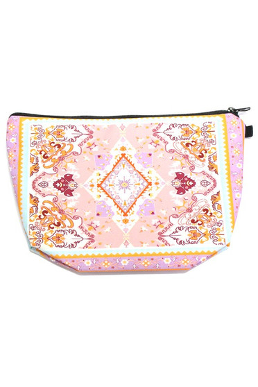 Paisley Print Cosmetic Pouch