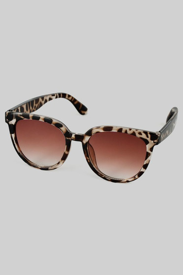 Leopard Acrylic Classic Sunglasses