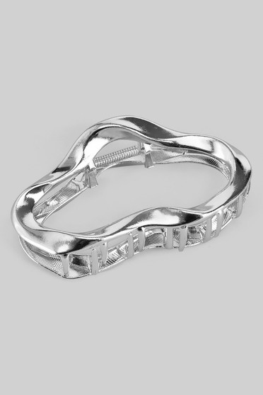 Wavy Metal Cloud Hair Clip