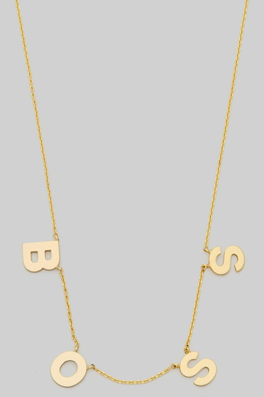 Gold Dipped Boss Choker 
