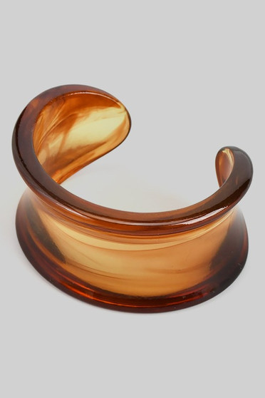 Acrylic Resin Cuff Bracelet