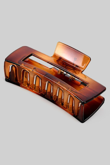 Rectangular Cut Out Essential Acrylic Hair Clip