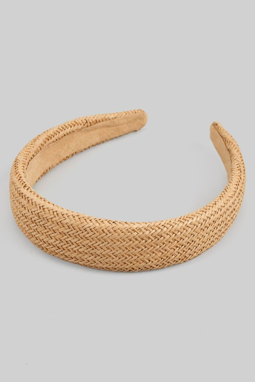 Woven Raffia Headband