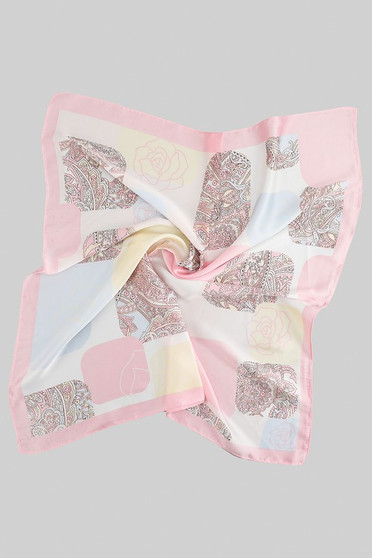 Paisley And Floral Square Scarf