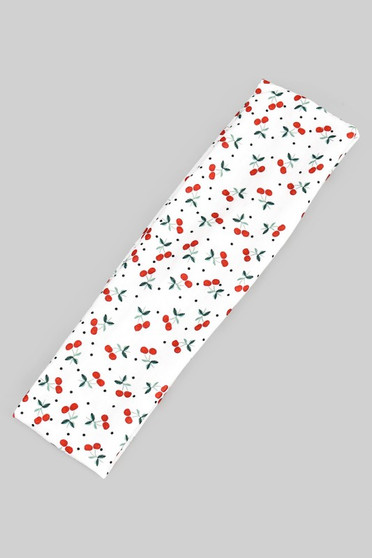 Cute Cherry Dot Print Stretch Headband