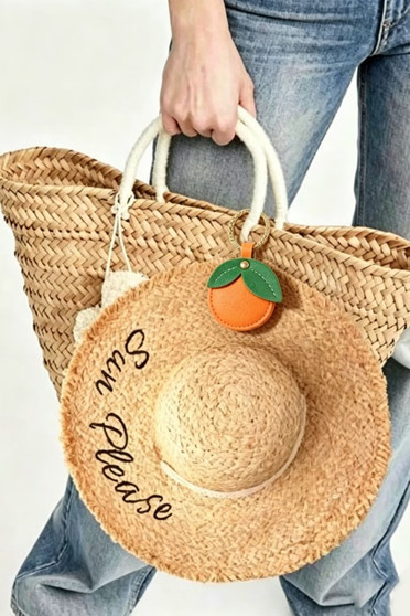 Magnetic Orange Hat Clip