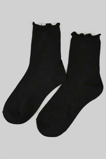 Soft Frilly Opening Socks