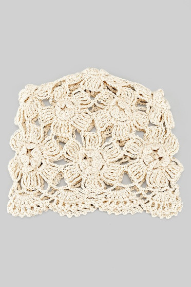 Crochet Knitted Skull Cap