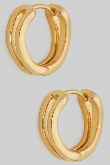 Cut Out Brass Small Hinge Brass Hoops