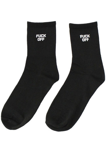  Fuck Off Socks