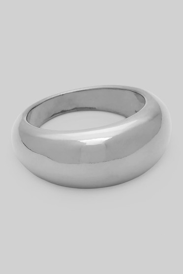 Shiny Tube Brass Ring
