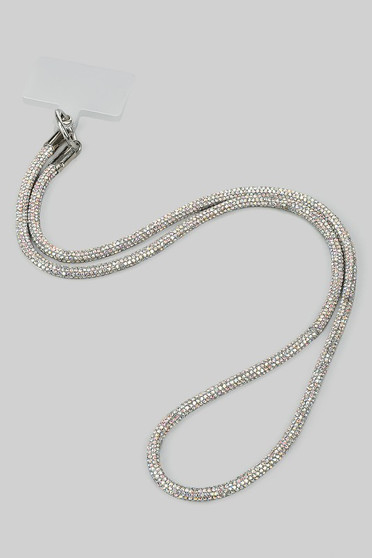 Rhinestone Covered Lanyard For Keys Or Phone