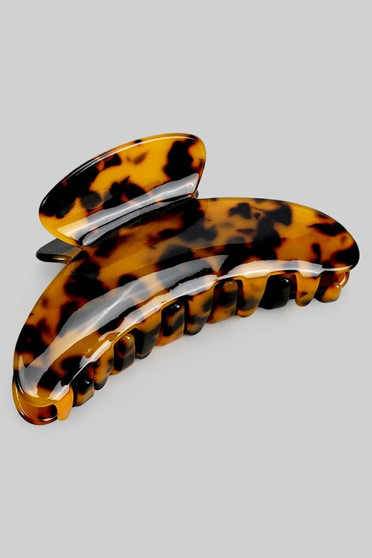 Sturdy Curved Tortoise Hair Clip
