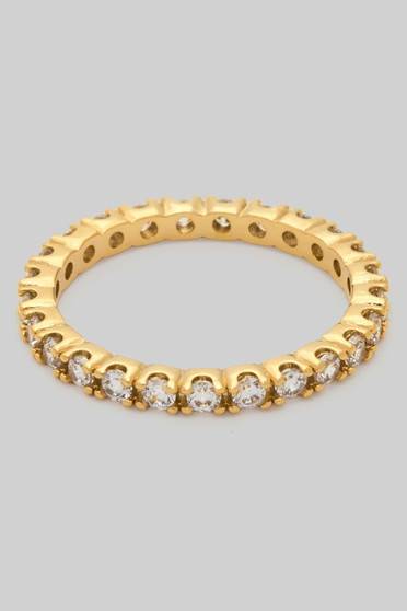 All Around Cz Stone Ring